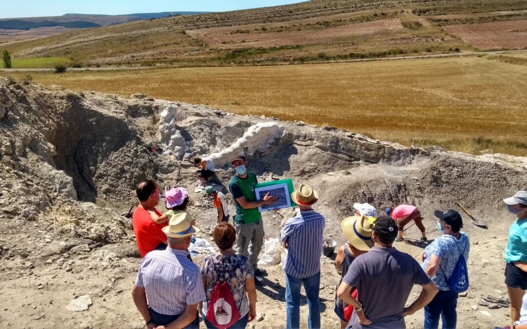 El yacimiento de dinosaurios de La Peñuela (Camarillas, Teruel) se abre al público