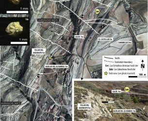 Dos nuevas formaciones geológicas del tiempo de los dinosaurios descritas en Teruel