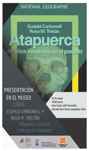 Presentación del libro “Atapuerca: 40 Años inmersos en el pasado»