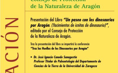 Presentación de libro y conferencia sobre las Icnitas de dinosaurios de Aragón