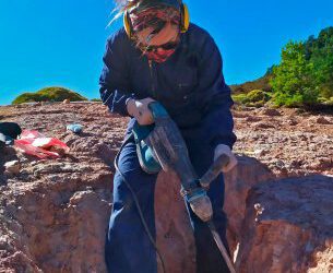 La dura vida del paleontólogo. ¿Cómo es una jornada de trabajo en la excavación paleontológica de Loarre?