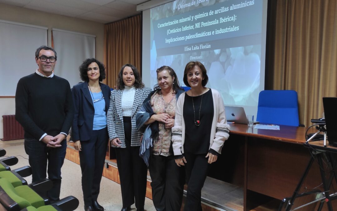 Elisa Laita, nueva doctora de Aragosaurus