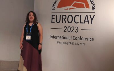 Elisa Laita, cambios climáticos y minerales de la arcilla, en el EUROCLAY