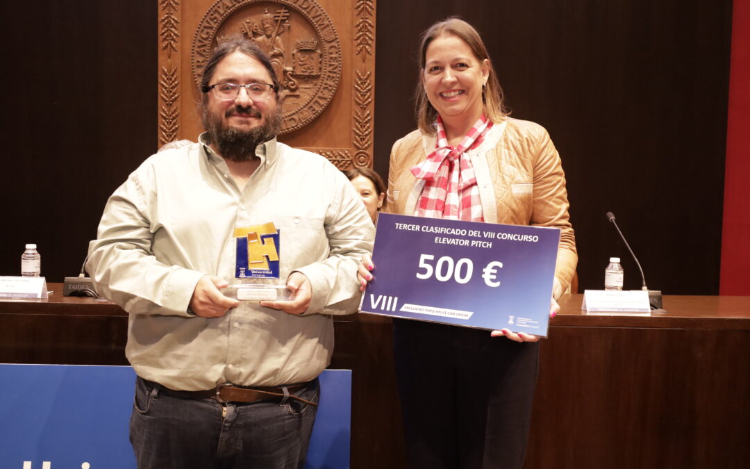 Paleolocal: tercer premio en el concurso Elevator Pitch de la Universidad de Zaragoza