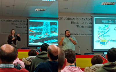 Aragosaurus en las Jornadas Aragonesas de Paleontología