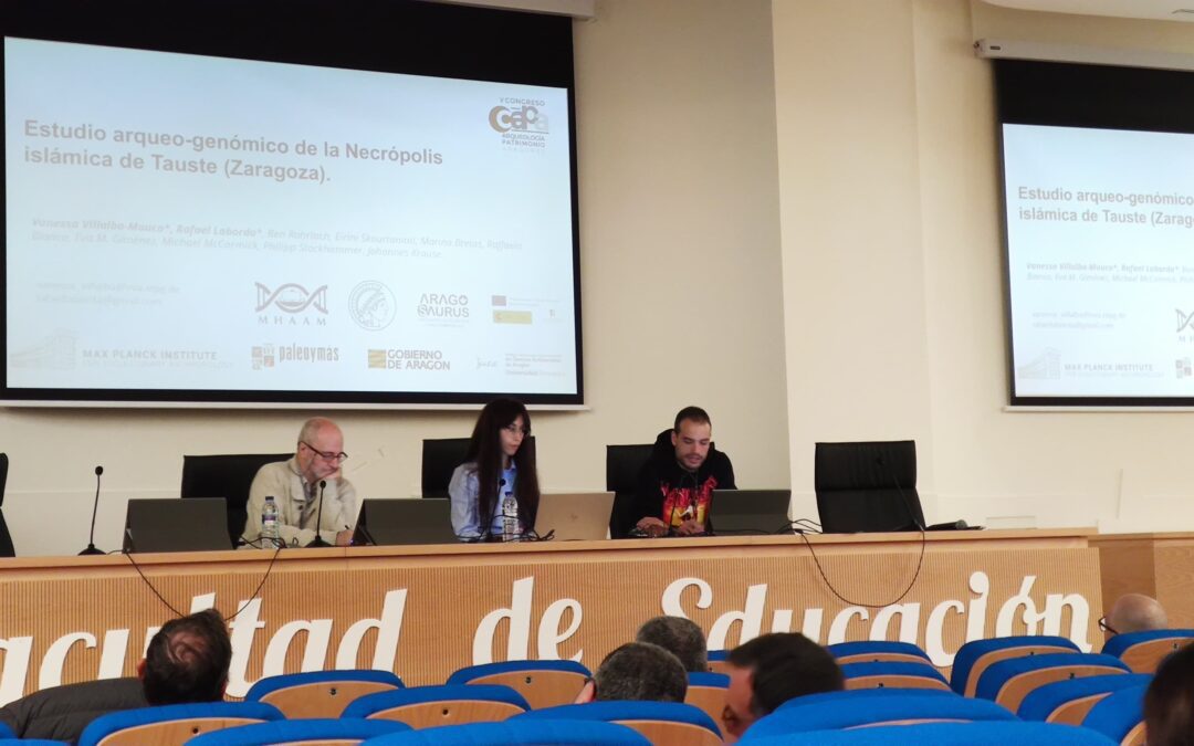 Paleogenómica en el Congreso de Arqueología y Patrimonio Aragonés (CAPA)