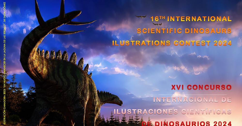 XVI Concurso Internacional de Ilustraciones Científicas de Dinosaurios 2024