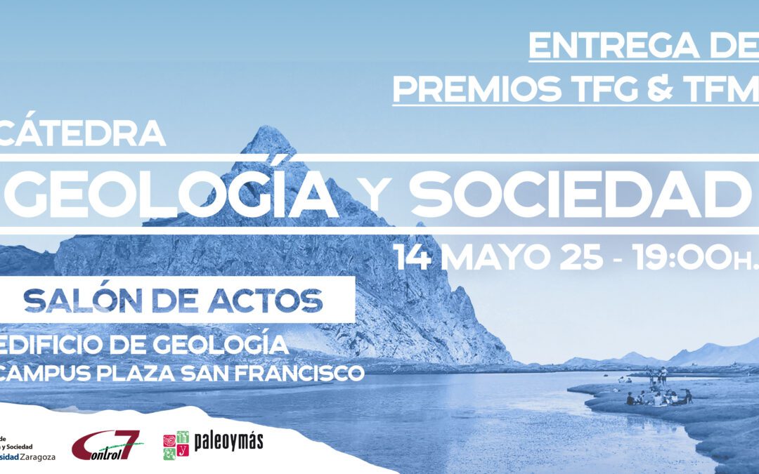 La cátedra de Geología y Sociedad entrega los premios a Mejor TFG y TFM del curso 2023/2024