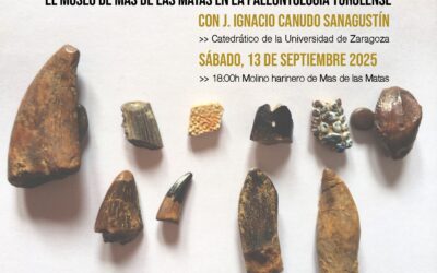 Charla de Paleontología José Ignacio Canudo en Mas de las Matas