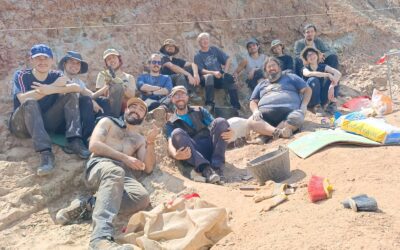 Nueva campaña de excavación del Máster en Paleontología